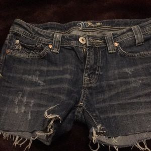 Miss me cut off shorts